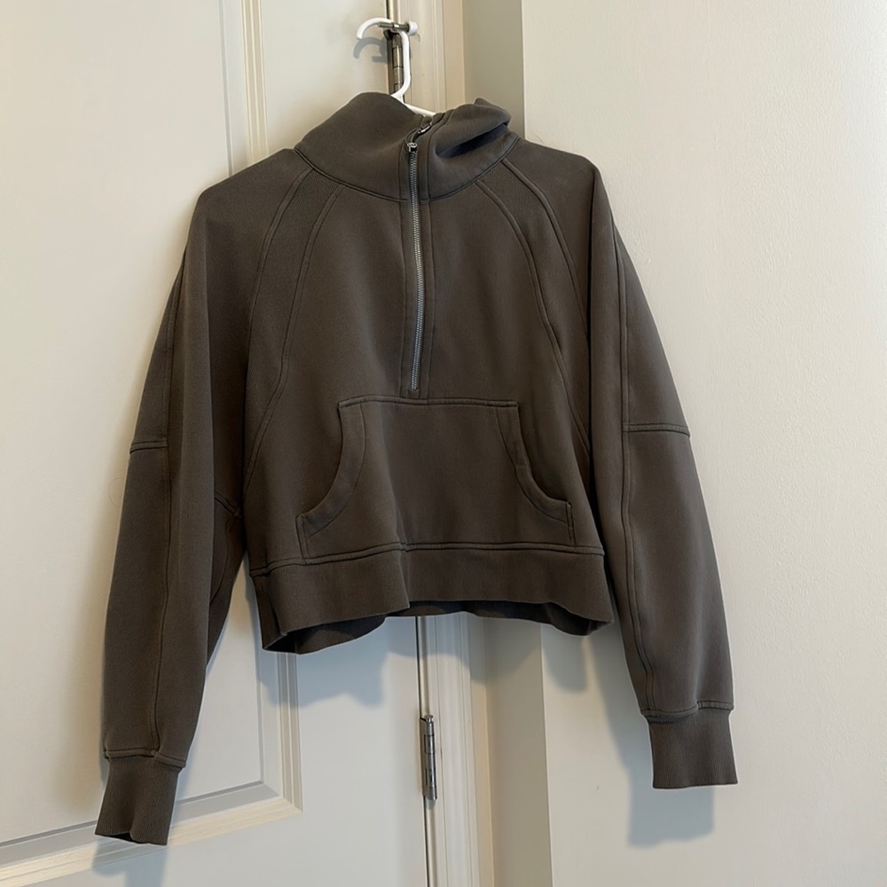 Scuba Oversized Funnel Neck Half Zip Lululemon